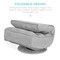 Best Choice Products Folding Floor Gaming Chair for Home, Office w/ 360-Degree Swivel, 4 Positions
